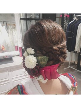 ヘアアンドケア エジェリラボ(hair&care egerie lab) 華やか大人アップ♪◎20代30代40代50代