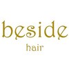 ビサイドヘア(beside hair)のお店ロゴ