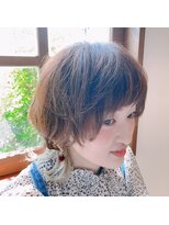 サロン ド ビューティー ラ デュース&nbsp;マッシュウルフ　　インナーカラー