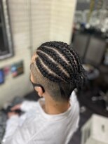 ミミック (mimic)&nbsp;外国人風フルコーンロウ　B系TRICKstyle！