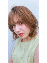 フラミューム たまプラーザ(flammeum)&nbsp;ゆるふわボブ×シアーベージュ【フラミュームたまプラーザ】