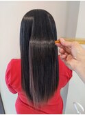 髪質改善艶髪ストレート