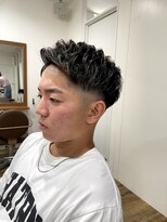 メンズアンダーバーホワイト 南海難波店(Men's _WHITE)&nbsp;ハイライトカラー