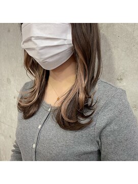 サクラ オモテサンドウ(SAKURA) インナーカラー/イヤリングカラー/ベージュ