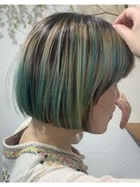 ホロホロヘアー(Hair) ハイトーンデザインカラー