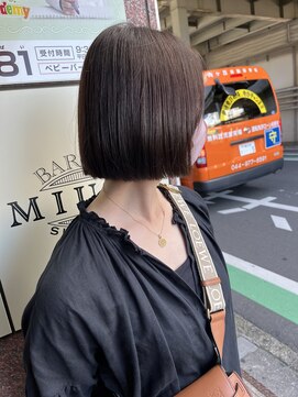 サロンドミルク 溝の口店(salon de MiLK) 20代30代40代/ボブ/ミニボブ/暗髪［溝の口］