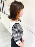 インナーカラーオレンジ