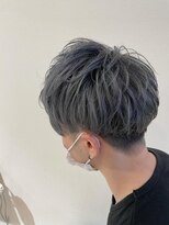 ネイヴスヘアー 福工大駅前店(Neivs Hair) メンズシルバーグレー