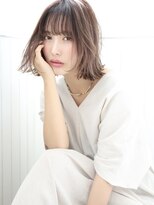 ヘアーアンドメイク シークタチカワ 立川店(Hair&Make Seek) バレイヤージュベージュ×フレンチガーリー