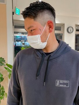 バランス ヘアーアンドアイラッシュ 野田店(balance.) フェードスタイル