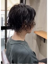 コンパス(COMPASS)&nbsp;メンズマッシュにラフウエーブ