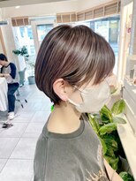 ネオリーブカフ 鶴ヶ峰店(Neolive caff)&nbsp;ハイライトショート　ハンサムショート　丸みショート