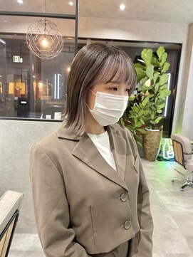 ムード タテマチ(mood tatemachi) インナーカラーホワイト