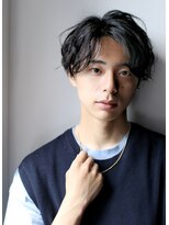 アントワープトーキョー(antwerp TOKYO)&nbsp;波巻きツイストスパイラルパーマメンズパーマ白髪染めハイライト