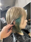 アクセサリーカラー×ターコイズブルー
