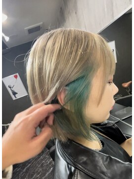 ナインプラス(NINE+) アクセサリーカラー×ターコイズブルー