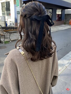 ロカ(roka) 結婚式参列ヘアセット/ハーフアップアレンジ