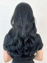 アイティー バイ アルバム 中野店(IT by ALBUM) ブルーグレー_ハッシュカットフルバングレッドブラウン_ba475141