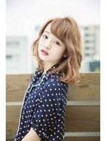 ステージ(STAGE) 大人かわいい/レイヤーロング/グレーベージュ/前髪パーマ/幡ヶ谷