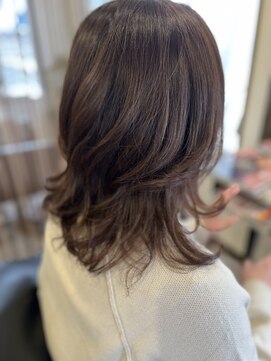 コア フィール ア デイ(COIFFURE A DAY) 【M3D髪質改善メニュー】40代グレーアッシュ