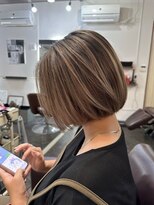星華,デザインカラー,レイヤーカット,ウェットヘアa6
