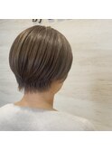 ≪白髪を活かして上品に♪≫白髪ぼかしハイライト×ショートヘア