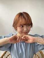 スタイル 茅ケ崎(STYLE) 【ハクラ】ショート ベージュカラー オレンジベージュ