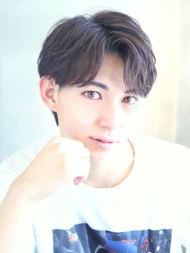 クロト 福岡本店(KUROT) ツーブロックマッシュ韓流センターパート簡単流行刈り上げ