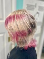 マティーナ ヘアー 池袋(Matina hair)&nbsp;【デザインピンク系ヘアカラー】20代30代40代50代
