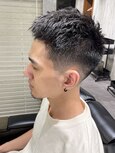 メンズビジネスショートクロップスタイル/メンズ美容室/新潟万代