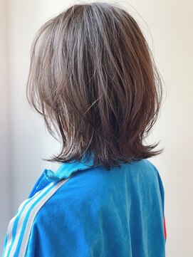 セイドット オモテサンドウ(Say. omotesando) say. レイヤーボブ ニュアンスカラー アースカラー グレージュ