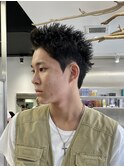 スパイキーショート/短髪パーマ/ピンパーマ【丸山武志】