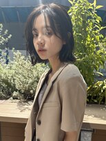 オーシャン(Ocean)&nbsp;［Ocean Hair&Life 水田］パツっとボブの巻き髪スタイル☆