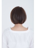 美フォルムのマッシュヘア（バック）
