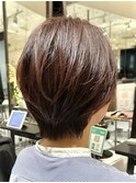 【LA'BO三浦】襟足長めミニウルフショート