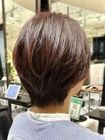 ラボー ノースプラザ店(LA'BO) 【LA'BO三浦】襟足長めミニウルフショート