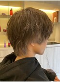 ショートウルフ インナーカラー ラベンダー *AKARI