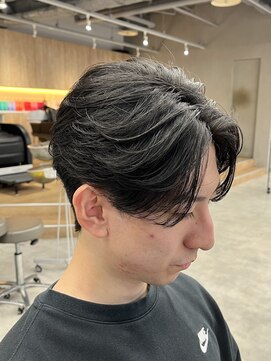 ラヴィズムバイフィフス(LUVISM by fifth) ニュアンスパーマ毛流れパーマフェザーパーマ新潟メンズパーマ