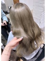 ネオリーブアオバ 高田馬場店(Neolive aoba) ダブルカラー☆ハニーベージュ