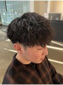 ツイストパーマ/メンズカット