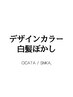 デザインカラー/白髪ぼかしメニュー