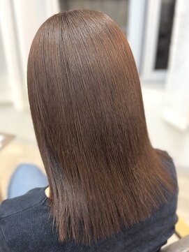 エルバイラビス 大宮(elu by lovis) //《mana》ブラウンカラー/オリーブブラウン/艶カラー/大宮/埼玉