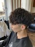 【U24学割】オシャレ男子の新定番！メンズパーマ＋カット【藤原指名限定】