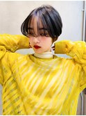 Aimee町田　前髪ありハンサムショート