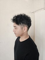 レオンプラス 具志川店(LEON plus+)&nbsp;ショートツーブロックスパイラルパーマ