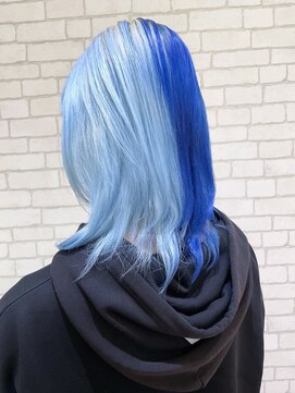 派手髪/ツートンカラー/推しカラー/特殊デザインカラー/仙台