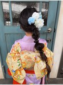 《yuzu》七五三ヘアセット[大宮/大宮ショート/パーマ/ショート]