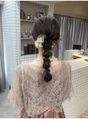 結婚式/お呼ばれヘア/ヘアセット/ヘアアレンジ