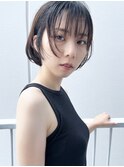 【morio】大人女性長めのショートヘア♪