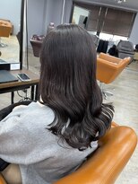 リシャルム 新保店(Re charme) 【艶感アップ】透明感ブラウンカラー